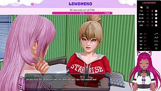 Vtuber lewdneko plays harem hotel part 25