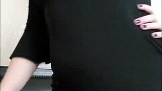 Femdom with a bitchy attitude and a strapon, POV experience