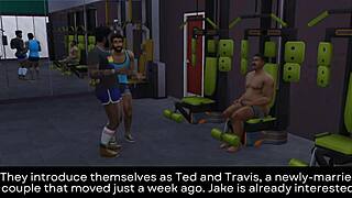 Owen And Jake Fuck The New Neighbor Couple In Sims 4 Wicked Whims