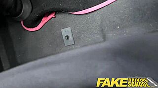 Young Babe Loves Big Tits POV Sex In Fake Driving School