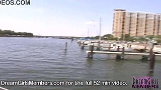 gigantic tits on mindy, stripping bare in public, whoa dude