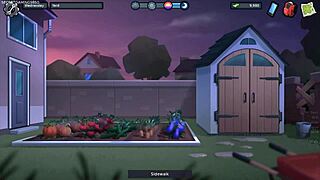 busty stepmom shows huge tits in game 😍