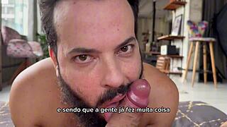 Bearded Man Sucks 41 Cocks Bonus Blowjob Full Video