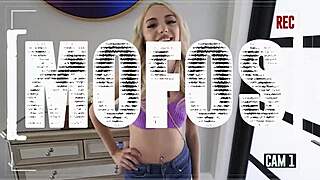 Cecelia Taylor gets scooped up by Jmac for bedroom action. He devours her shaved pussy with hunger.