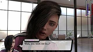 Lesbians in 3D adult film Pandora's Box have public sex