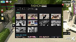 Erotic massage game in 3d cartoon hentai fashion business