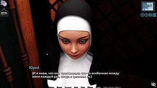 I watched this Latina nun get drilled in a car