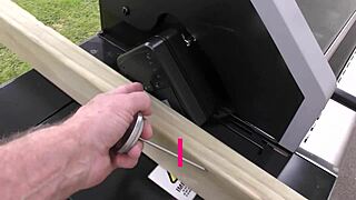 kiwi milf submissive takes temperature probe after master checks