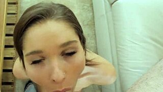 zoey bloom bends over for rough doggystyle fuck, small tits bouncing 😈