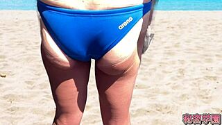 Do You Like Cocks and Buttocks Popping Out of Swimsuits at Beach? 😜