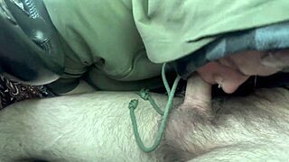 I suck cock in the car, feeling so gay and horny