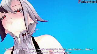 Arlecchino FUCKING bikini sex on the BEACH in Genshin Impact fantasy