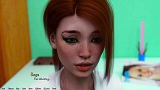 Being A Dik 65 - Opening Up To Hot Busty Redhead, Revealing Her Cheating Gay Ex, Leading To Intense Makeout And Blowbang Action!