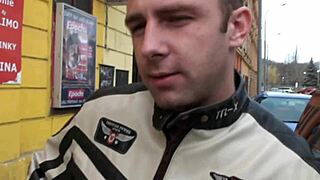 Ever seen a blonde picked up and fucked at home?