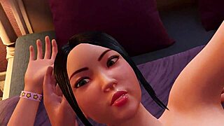 So Cute When She Eats My Cum in House Party Game with Amy!