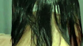 brunette cowgirl moans wetly riding to creampie