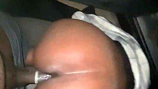 Narrative Shy teen neighbor sneaks out for risky outdoor fun with ebony friend