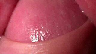 damn, that teen pussy is so tight up close while banging hard