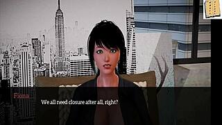 My new family 195: A cartoon porn with a red-haired teen and big tits