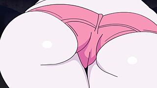 Mangle's Ass Gets Intense Attention In Hentai Anime