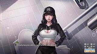 Surprise handjob from naughty nurse Yui