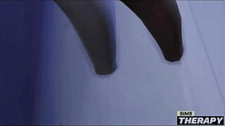 In Sims therapy, gothic babysitter fucks her big brother. 😈