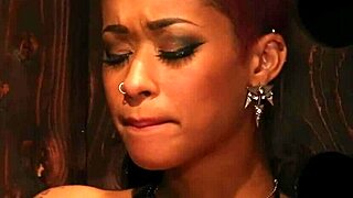 Skin Diamond is a lesbian dominatrix who uses a strapon to flog her submissive partner