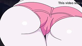 Mangle's Ass Gets Intense Attention In Hentai Anime