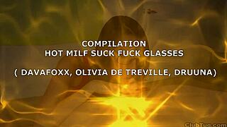 dava foxx says, 'let me suck that big dick deepthroat style with my glasses on'