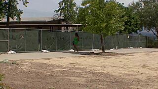 diamond kitty spoons and fucks with huge tits bouncing