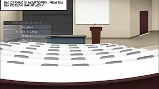 Complete gameplay in rogue-like evolution part 6 with student and pool scenes