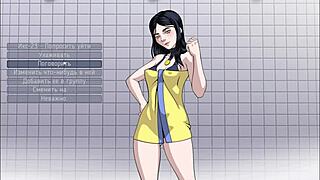 Complete gameplay in rogue-like evolution part 6 with student and pool scenes