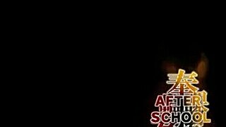 blonde girl having a lot of fun in hentai anime