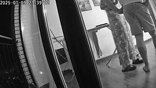 Cheating wife sneaks a wild fuck with friend while husband's away.