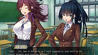 In Commander Babes Ep3, the babe gets her tits fucked in the bathroom