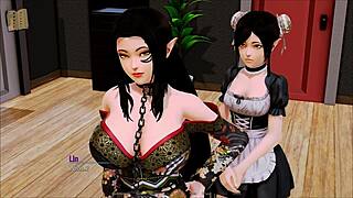 harem hotel 35 brings wild anime action to life tonight