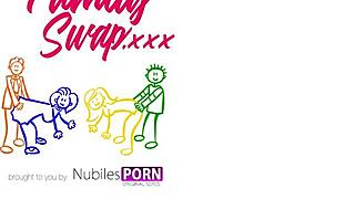 megan marx gobbled cock in wild foursome