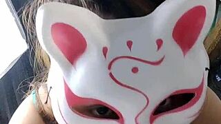 Busty Asian girlfriend gives POV blowjob ASMR, sucking your cock hard! 🔥