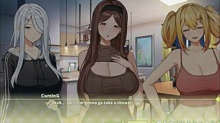 Summer clover offers quickie in hentai game