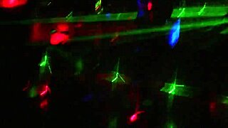 dancing at night club reaches exciting climax