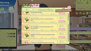 Summer clover offers quickie in hentai game