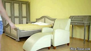 Hairy gay from czech republic testing the handmade dildo dolphin l 😜