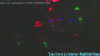 dancing at night club reaches exciting climax