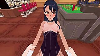 hayase nagatoro in intense pov hentai sex