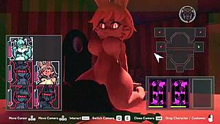 huge tits and fat asses in this hentai game blowjob scene