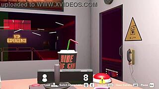 huge tits and fat asses in this hentai game blowjob scene