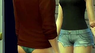 Redhead in Intimate Encounter