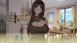Summer clover offers quickie in hentai game