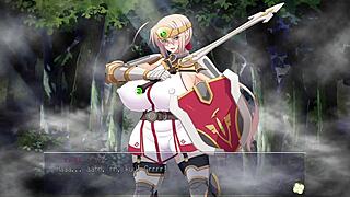 Horny HEROINE Ingrid EP 3 FUCKING outside in anime game