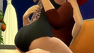 Redhead in Intimate Encounter